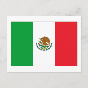 Mexico Flag Postcard