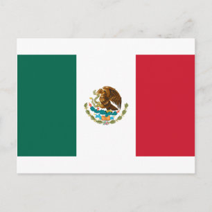 Mexico Flag Postcard