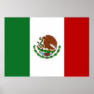 Mexico Flag Poster