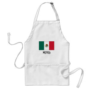 Mexico Flag Standard Apron