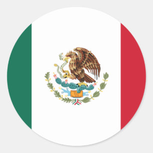 Mexico Flag Stickers
