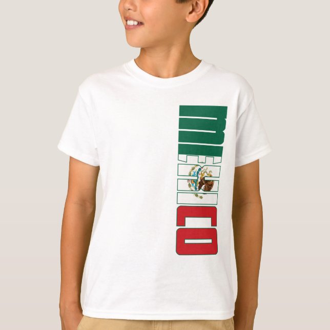 Mexico Flag T-Shirt (Front)