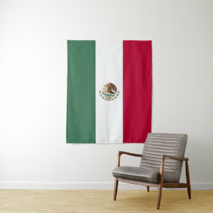Mexico flag tapestry