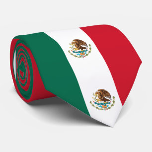 Mexico Flag Tie