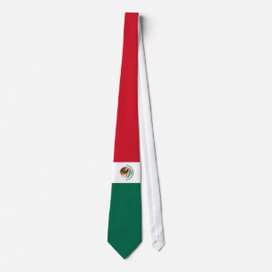 Mexico Flag Tie