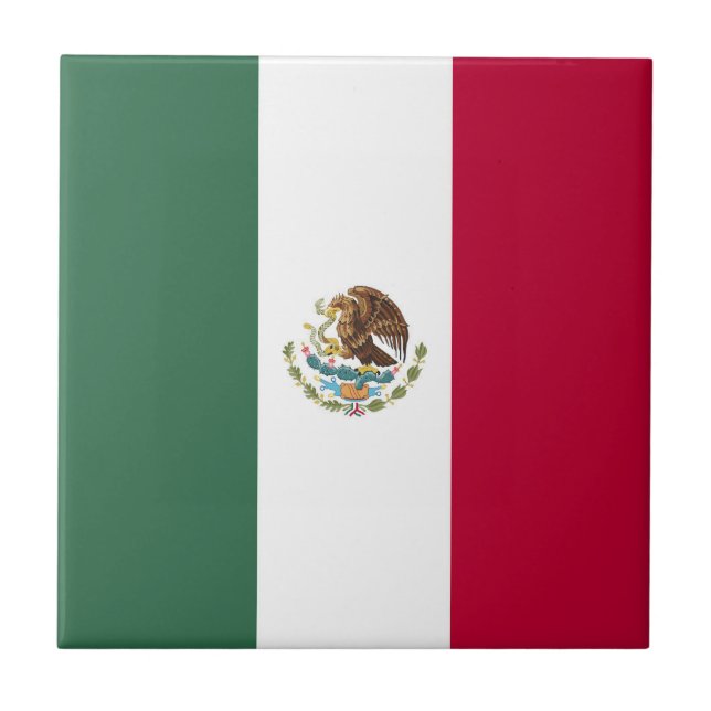 Mexico flag tile (Front)