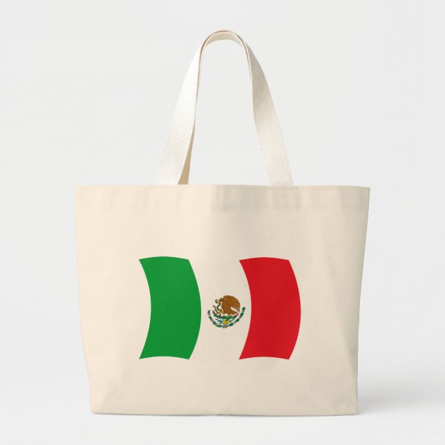 Mexico Flag Tote Bag (Front)