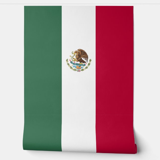 Mexico flag wallpaper (Unrolling)