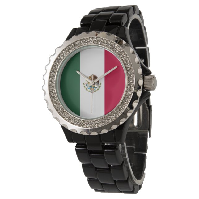 Mexico flag watch (Angled)