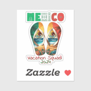 Mexico Flip Flop Vacation Tropical Getaway Design