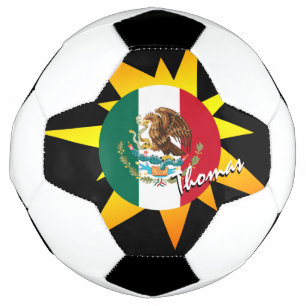 Mexico Football & Mexican Flag / BANG