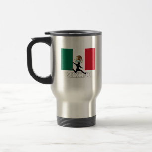 Mexico Football Soccer National Team Travel Mug