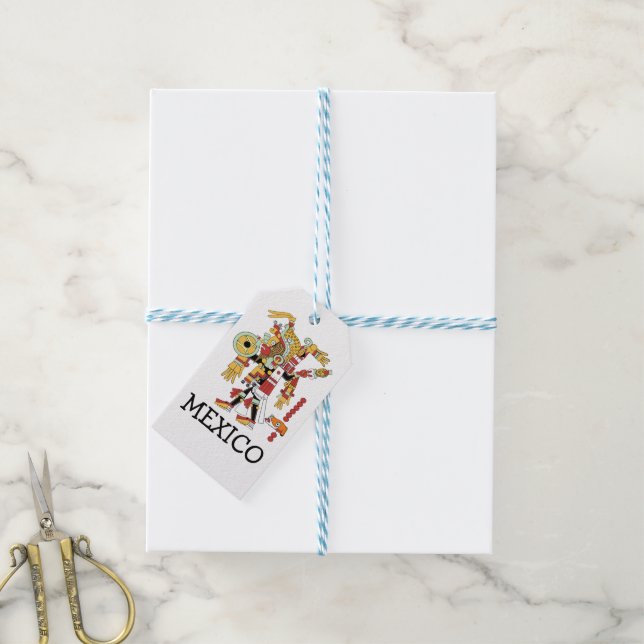 Mexico Gift Tag (With Twine)