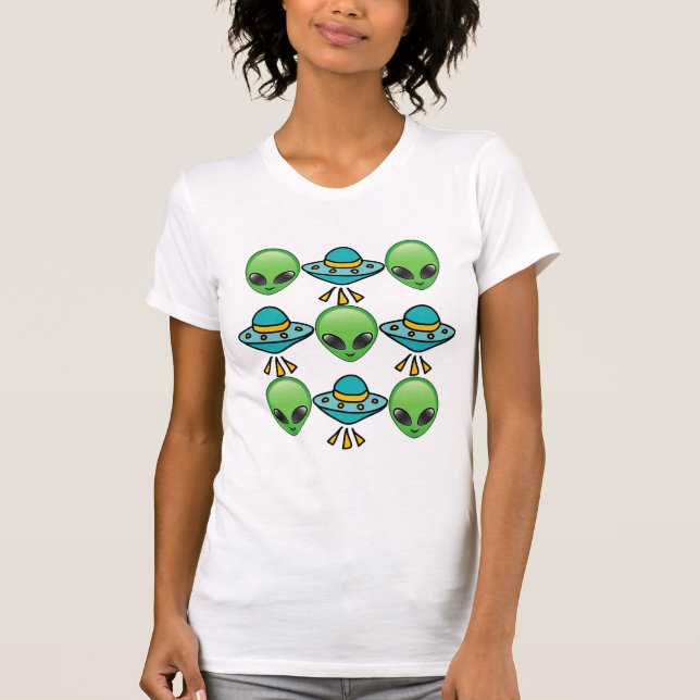 Mexico grey alien  T-Shirt (Front)