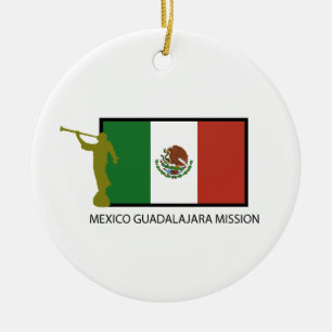 MEXICO GUADALAJARA MISSION LDS CTR CERAMIC TREE DECORATION