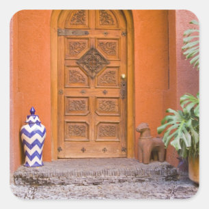 Mexico, Guanajuato state, San Miguel. Casa de la Square Sticker