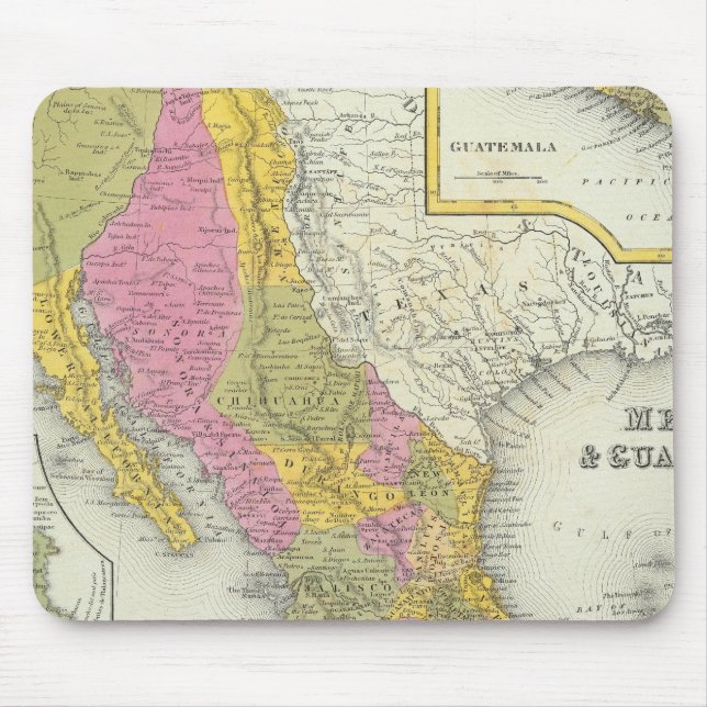 Mexico & Guatemala Mouse Mat (Front)