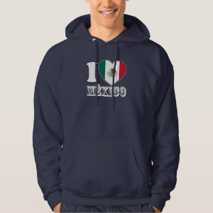 Mexico Heart Hoody hooded Sweater for Men