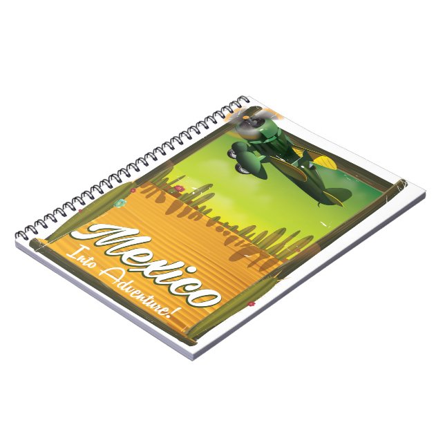 Mexico into adventure! notebook (Left Side)