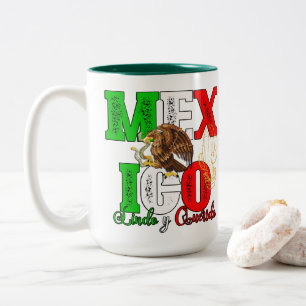 Mexico Lindo y Querido Two-Tone Coffee Mug