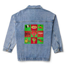 Mexico Love Denim Jacket