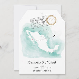 Mexico Map Loreto Destination Wedding