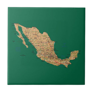 Mexico Map Tile