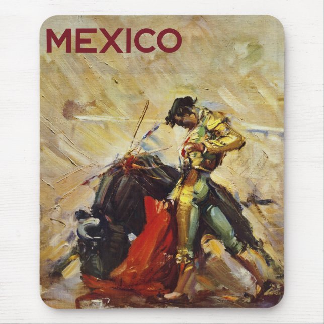Mexico Matador Mouse Mat (Front)