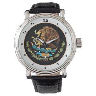 Mexico & Mexican Eagle coat of arms / flag fashion Watch