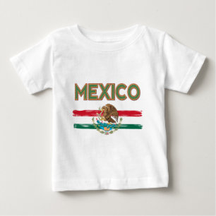 Mexico Mexican Flag Baby T-Shirt