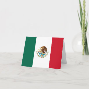 Mexico (Mexican) Flag Card