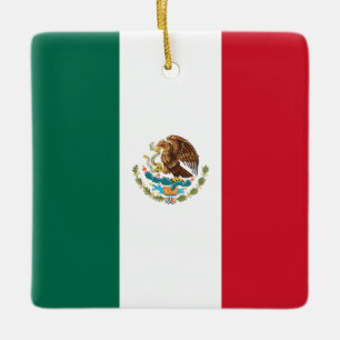 Mexico (Mexican) Flag  Ceramic Ornament