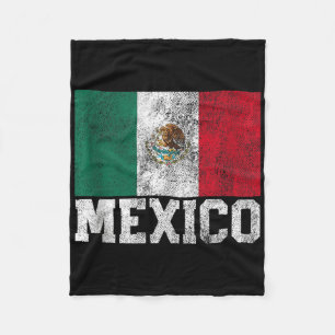 Mexico Mexican Flag Cinco De Mayo National Pride C Fleece Blanket