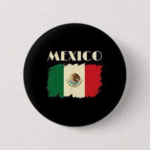 Mexico Mexican Flag Cinco De Mayo Viva Mexican Spo 6 Cm Round Badge
