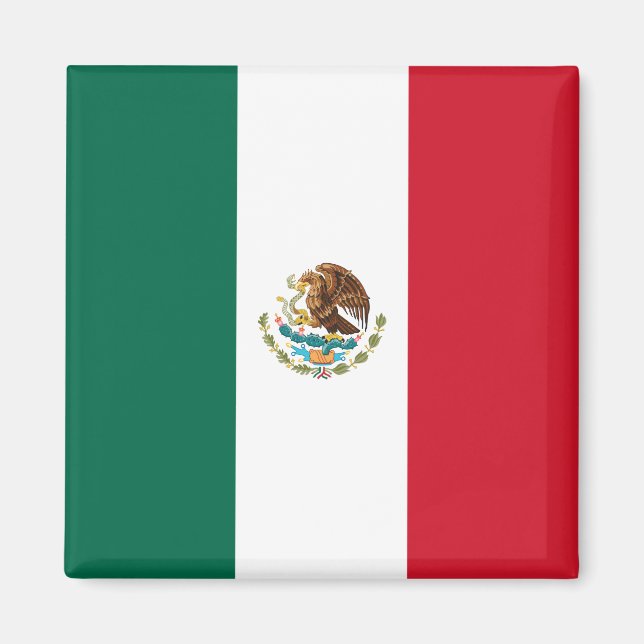 Mexico (Mexican) Flag Magnet (Front)