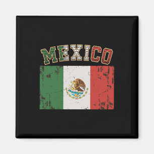 Mexico Mexican Flag Men Women Teens Kids Cool Mexi Magnet
