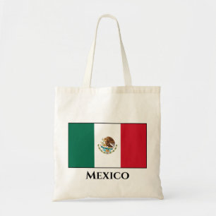 Mexico (Mexican) Flag Tote Bag