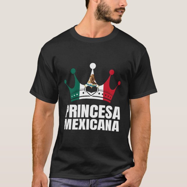 Mexico Mexican Princess T-Shirt (Front)