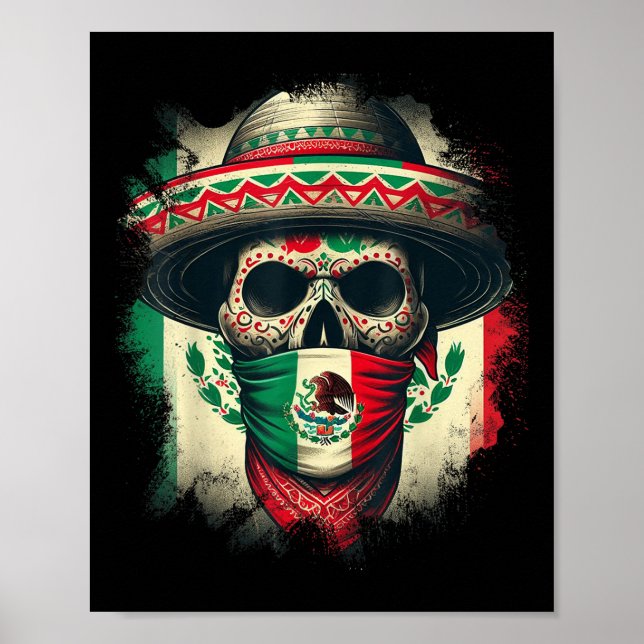 México Mexico Cinco De Mayo Tijuana Pride Mexican  Poster (Front)