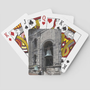 Mexico, Mexico City, Zocalo. The Bell Towers Playing Cards