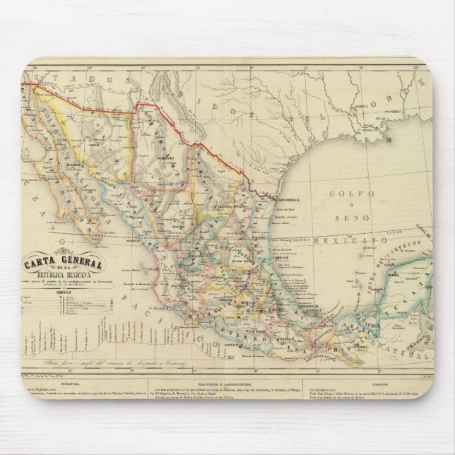 Mexico Mouse Mat (Front)