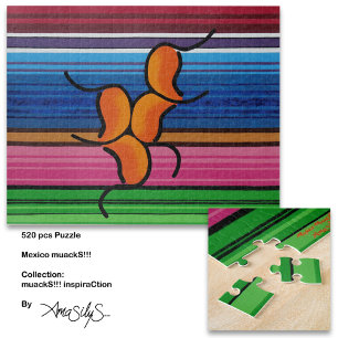 Mexico muackS!!! - AmaSilyS - 520 pcs Art  Jigsaw Puzzle