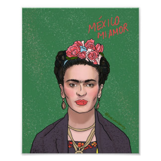 Mexico My Love - Frida Kahlo Photo Print
