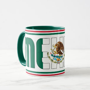 Mexico National Flag Patriotic Coffee Mug