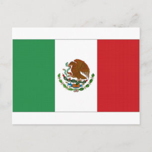 Mexico National Flag Postcard