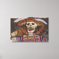 Mexico, Oaxaca. Sand tapestry (tapete de arena)
