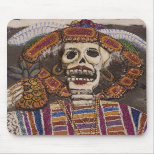 Mexico, Oaxaca. Sand tapestry (tapete de arena) Mouse Mat
