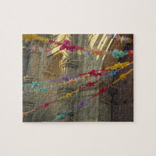 Mexico, Oaxaca, Templo de San Felipe de Neri Jigsaw Puzzle