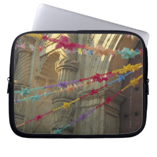 Mexico, Oaxaca, Templo de San Felipe de Neri Laptop Sleeve