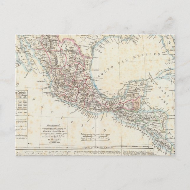 Mexico, Panama, Central America Postcard (Front)